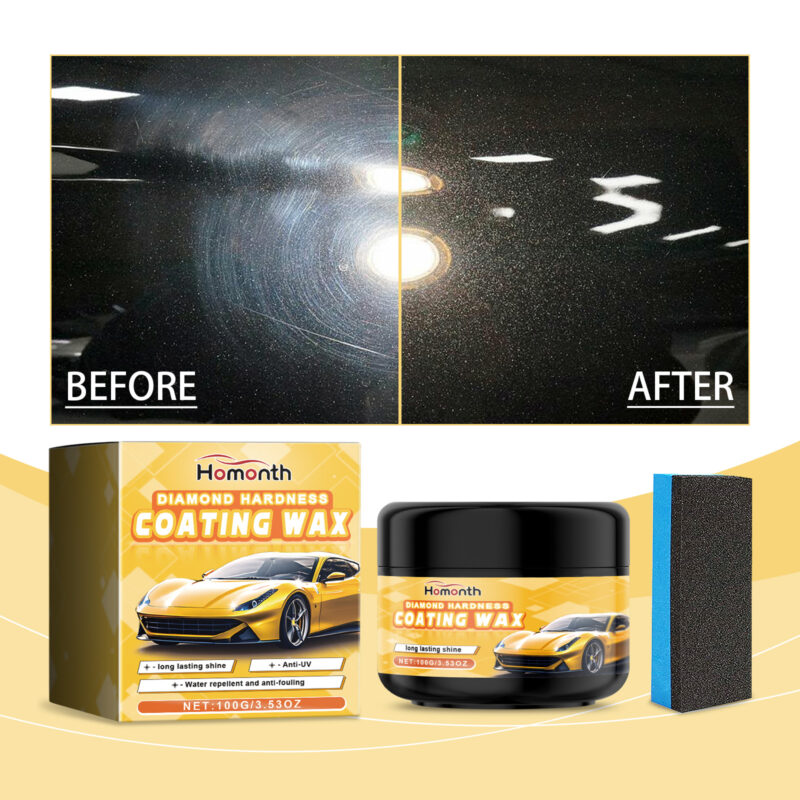 Car Polishing Wax: Protective Formula, Long-Lasting Shine & Paint Restoration - Image 2