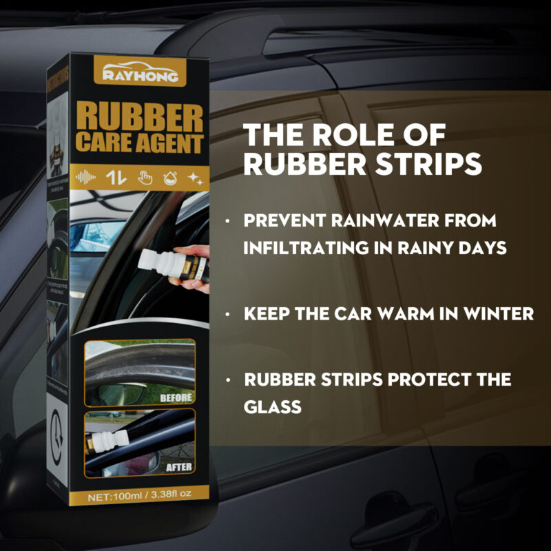 Car Rubber Cleaner & Anti-Aging Protector - Safe, Multi-Purpose Auto Maintenance - Image 2