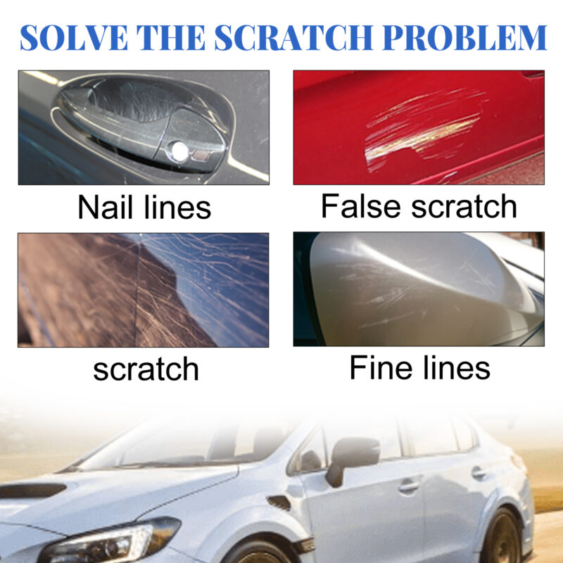 Car Scratch & Swirl Remover – Fast-Acting, Surface-Safe Paint Repair Kit - Image 4