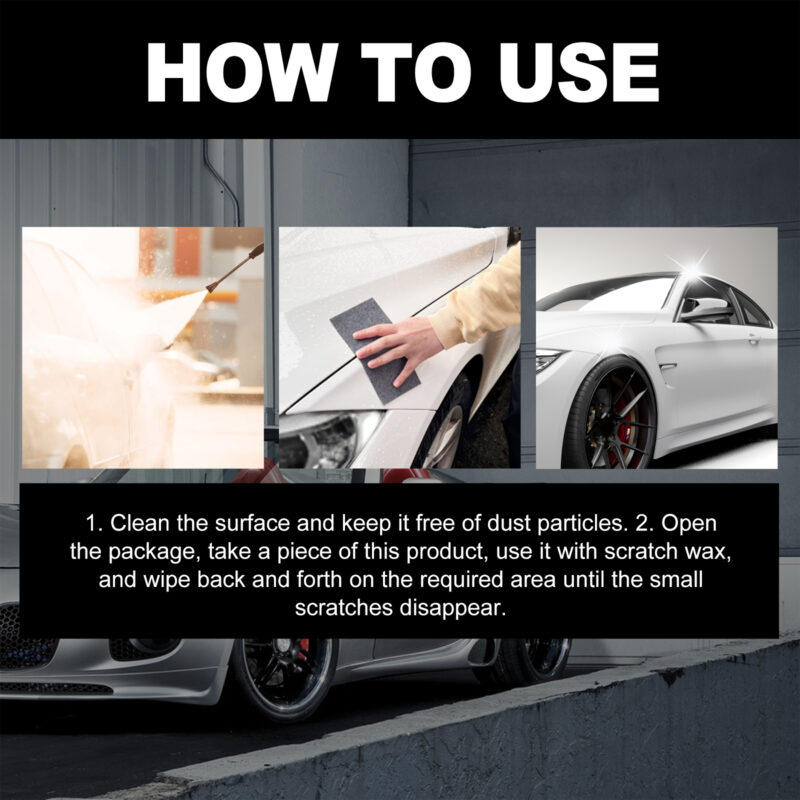 Car Scratch Remover Cloth - Fast-Acting Paint Polishing Wipe, Surface-Safe - Image 6