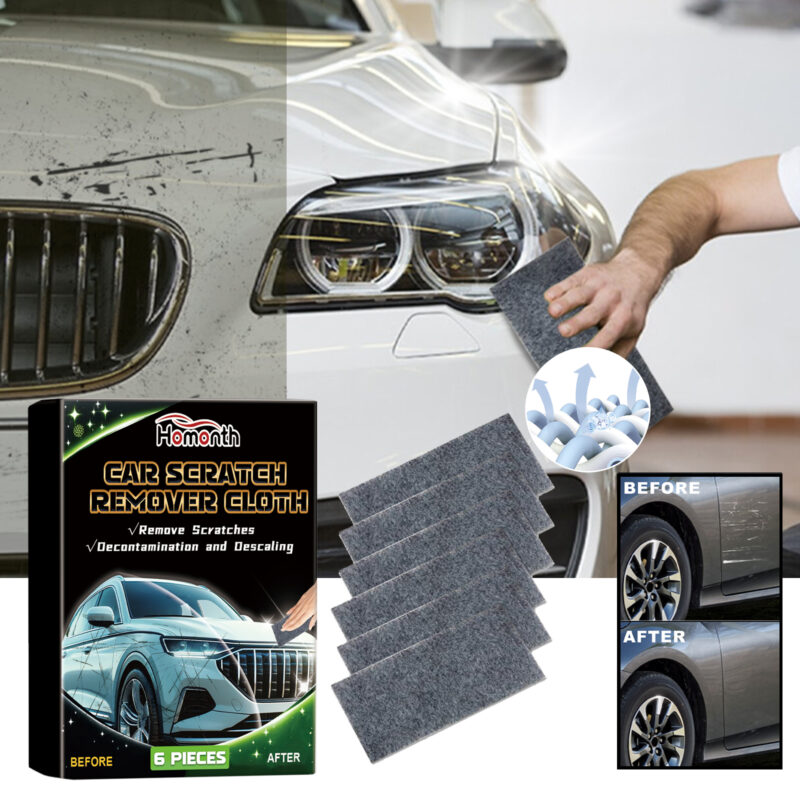 Car Scratch Remover Cloth - Fast-Acting Paint Polishing Wipe, Surface-Safe - Image 2