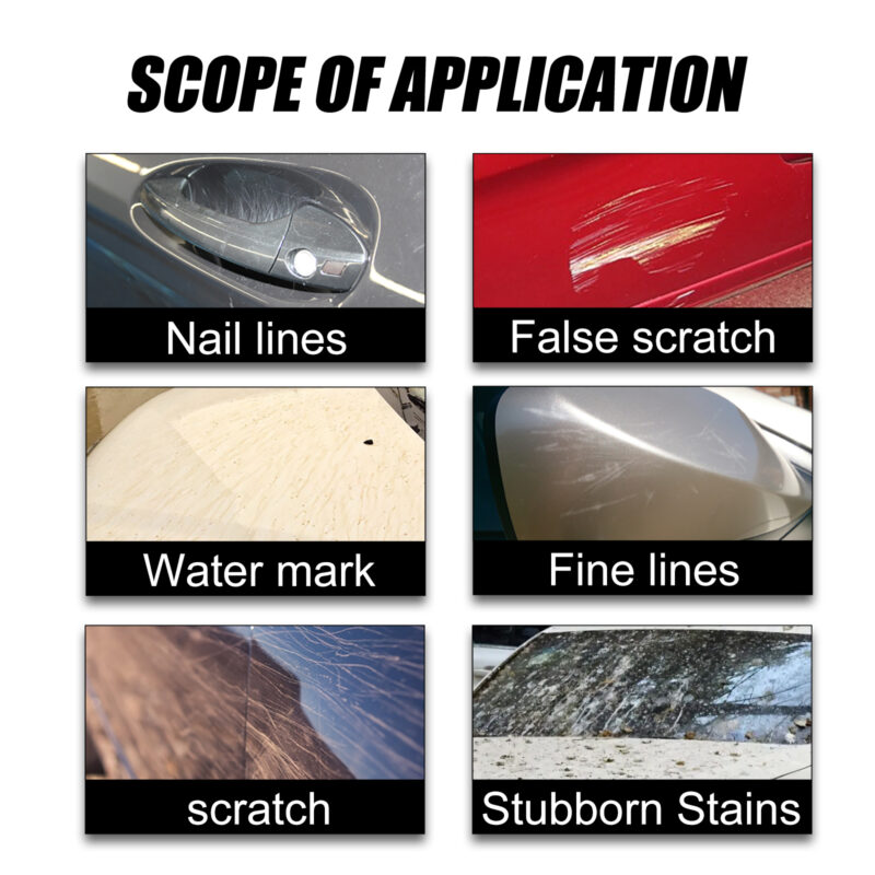 Car Scratch Remover Cloth - Fast-Acting Paint Polishing Wipe, Surface-Safe - Image 3