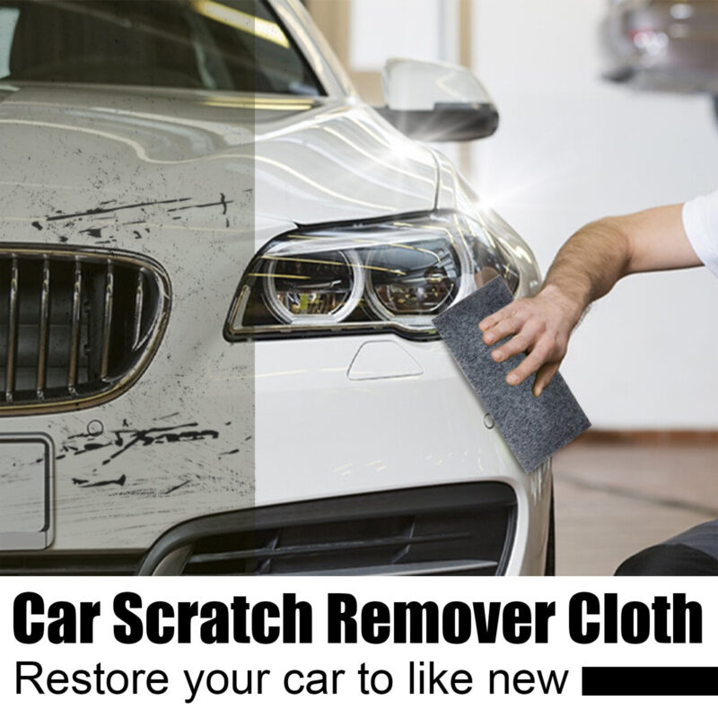 Car Scratch Remover Cloth - Fast-Acting Paint Polishing Wipe, Surface-Safe - Image 4