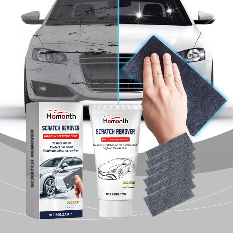 Car Scratch Remover Kit: Fast-Acting Paint Restoration, Safe Surface Formula - Image 2