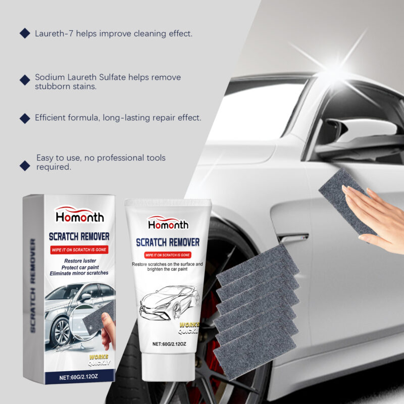 Car Scratch Remover Kit: Fast-Acting Paint Restoration, Safe Surface Formula - Image 3