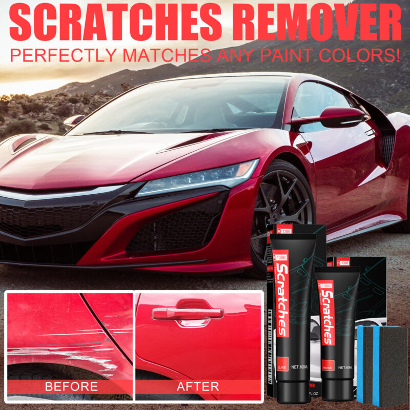 Car Scratch Remover Polish: Fast-Acting, Surface-Safe Protective Paste - Image 2
