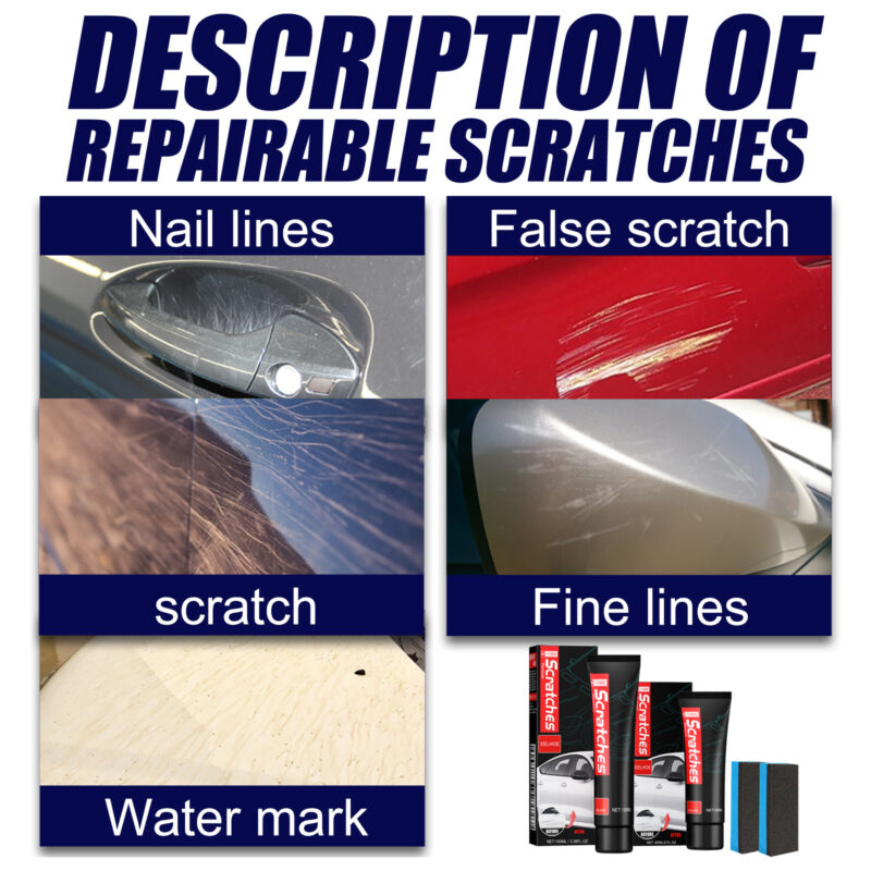 Car Scratch Remover Polish: Fast-Acting, Surface-Safe Protective Paste - Image 3