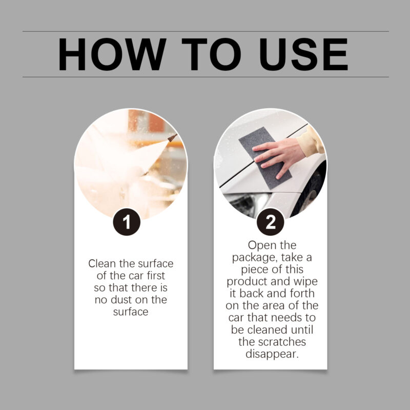 Car Scratch Repair Cloth - Fast-Acting, Surface-Safe Stain Removal & Portable Cleaning - Image 6