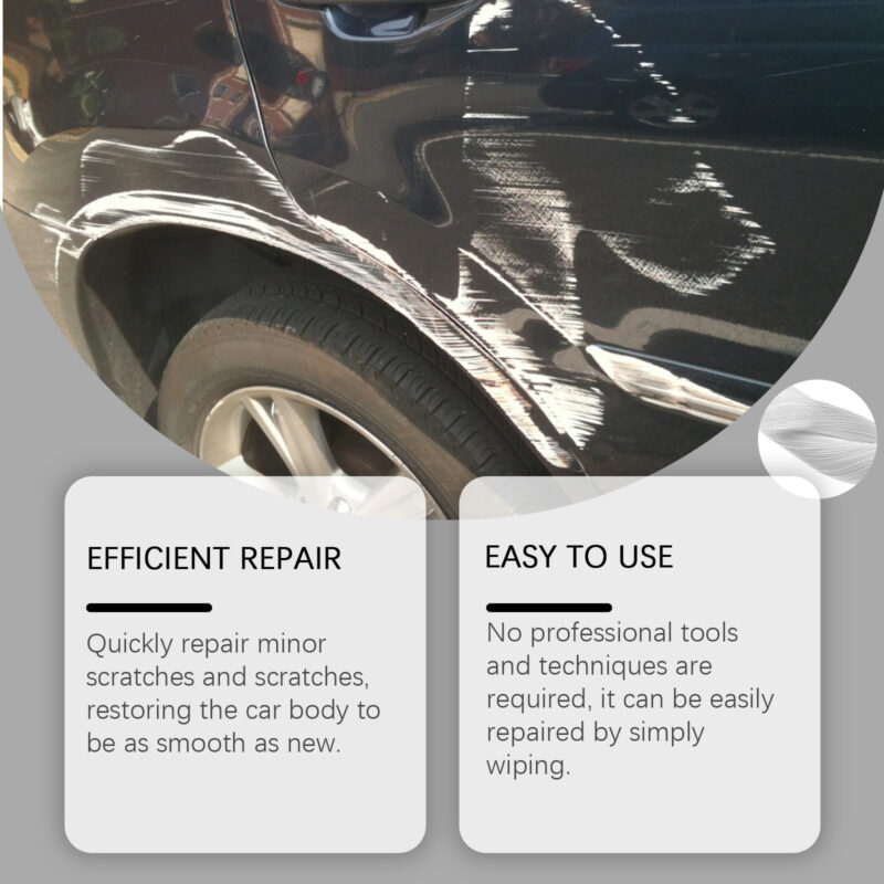 Car Scratch Repair Cloth - Fast-Acting, Surface-Safe Stain Removal & Portable Cleaning - Image 4