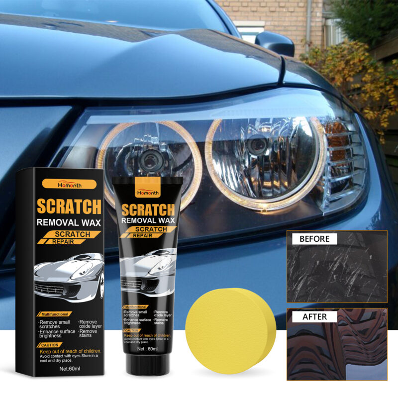 Car Scratch Repair Cream: Fast-Acting, Surface-Safe Paint Polishing Formula - Image 2