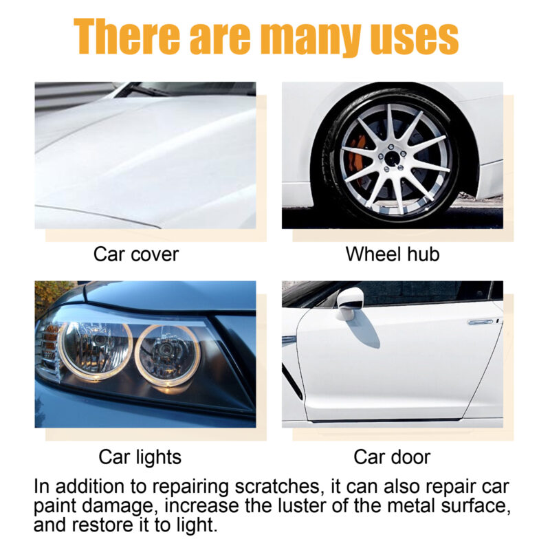 Car Scratch Repair Cream: Fast-Acting, Surface-Safe Paint Polishing Formula - Image 3