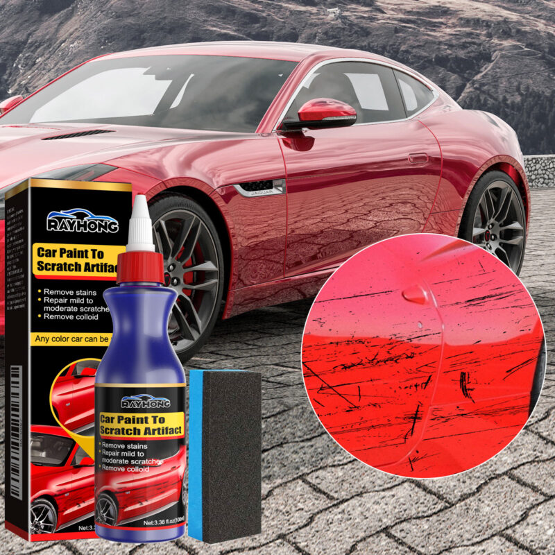 Fast-Acting Car Scratch Repair & Protective Formula - Multi-Purpose Surface-Safe Cleaner - Image 2