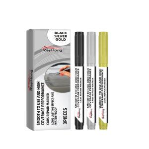 Fast-acting car scratch repair pen for quick surface-safe color restoration