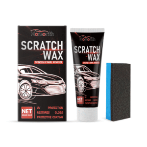 Fast-acting car scratch repair wax for quick paint restoration
