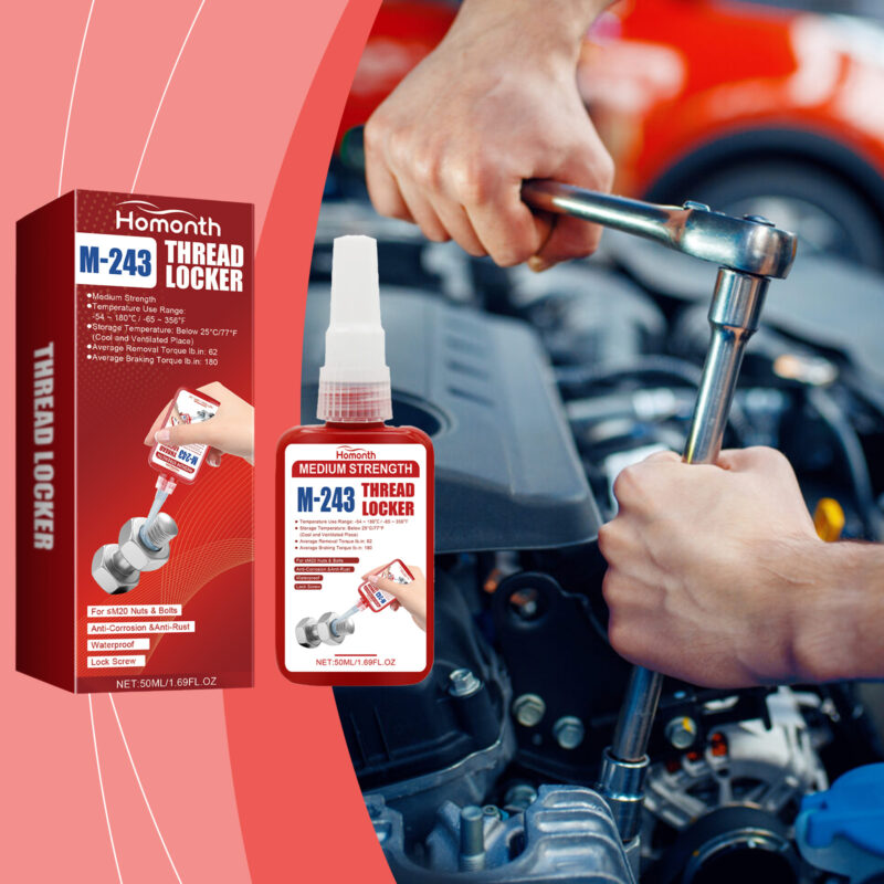 Car Thread Lock Sealant: Rust Protection, Anti-Loosening, Safe for Bolts - Image 2
