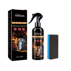 Homonth car tire cleaner brightener protective formula for clean shiny tires