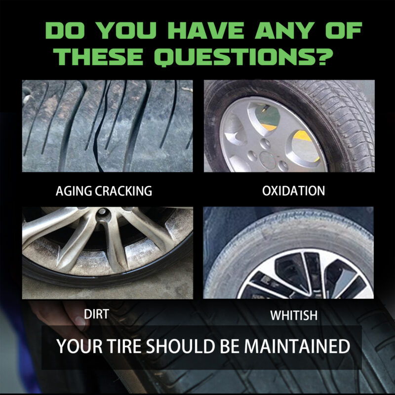 Car Tire Cleaner & Coating Agent – Multi-Purpose, Fast-Acting Rust Removal & Anti-Aging Polish - Image 3