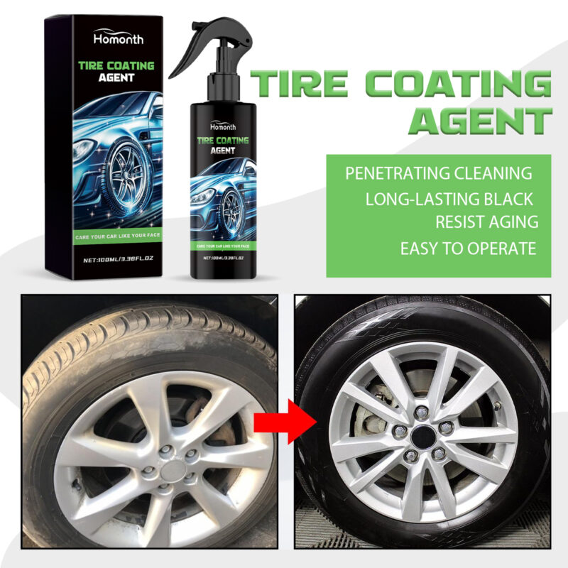 Car Tire Cleaner & Coating Agent – Multi-Purpose, Fast-Acting Rust Removal & Anti-Aging Polish - Image 4