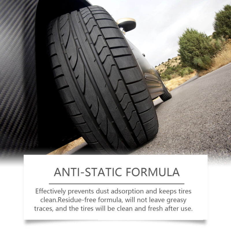 Car Tire Cleaner Polish: Waterproof Anti-Fouling, Fast-Acting Safe Formula - Image 3