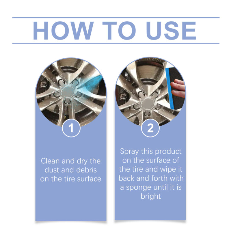 Car Tire Protector Spray: Waterproof Antifouling, Lasting Shine & Safe Formula - Image 6