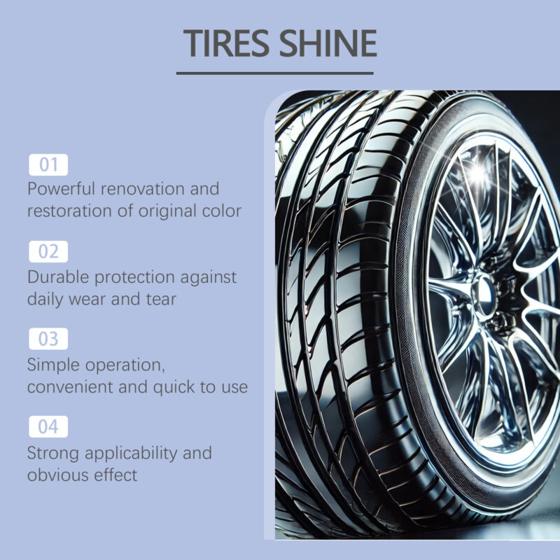 Car Tire Protector Spray: Waterproof Antifouling, Lasting Shine & Safe Formula - Image 3