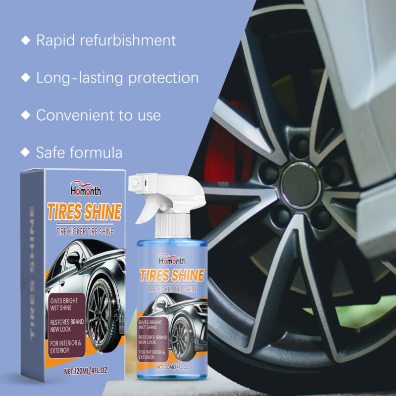 Car Tire Protector Spray: Waterproof Antifouling, Lasting Shine & Safe Formula - Image 4