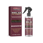 Fast-acting car wheel rust remover spray for quick effective rust removal
