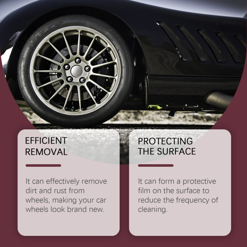 Fast-Acting Car Wheel Rust Remover Spray – Surface-Safe Formula for Effective Rust Removal - Image 3