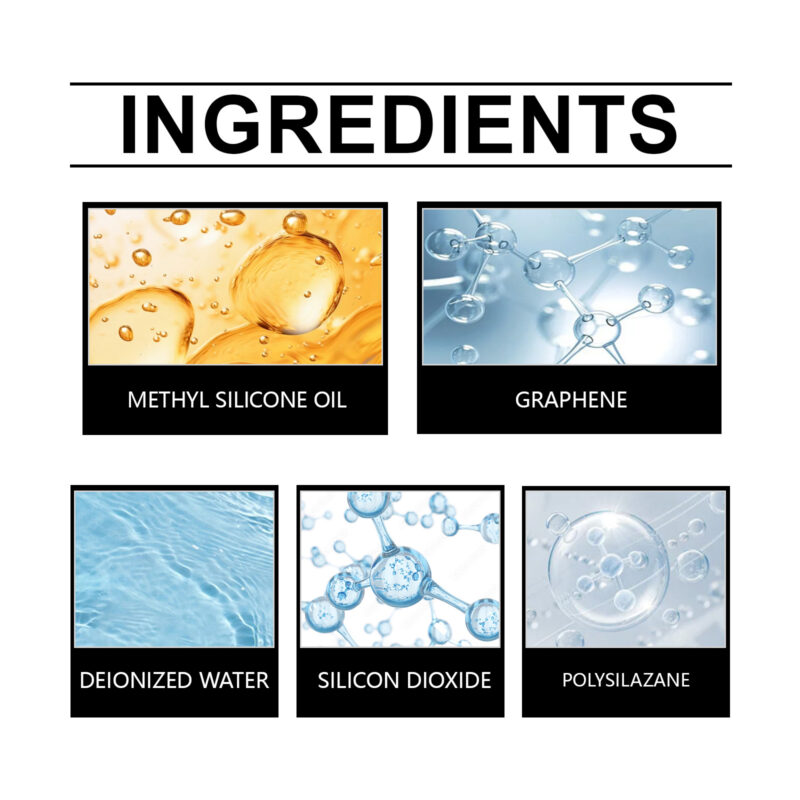 Car Window Cleaner & Ceramic Glass Coating – Waterproof, Anti-Fog, Surface-Safe Formula - Image 6