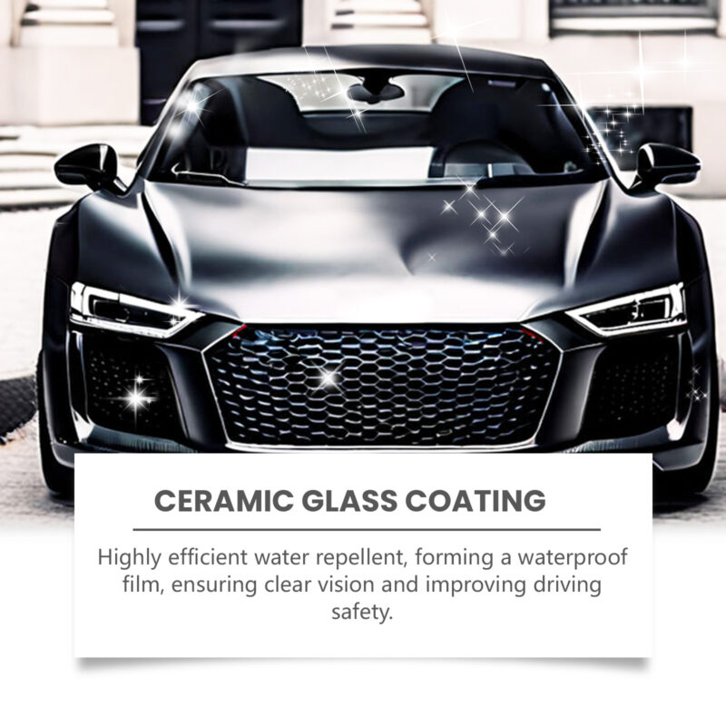 Car Window Cleaner & Ceramic Glass Coating – Waterproof, Anti-Fog, Surface-Safe Formula - Image 4
