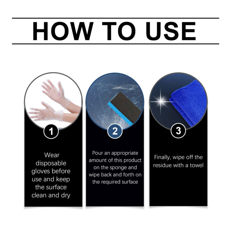 Car Window Cleaner & Ceramic Glass Coating – Waterproof, Anti-Fog, Surface-Safe Formula - Image 5