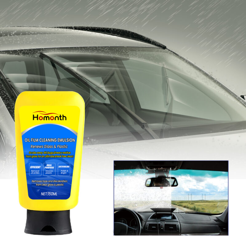 Car Window Oil Film Cleaner: Fast-Acting, Surface-Safe Glass Protection Emulsion - Image 2
