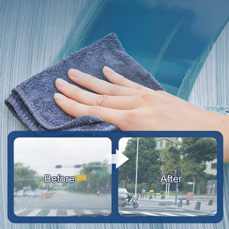 Car Window Oil Film Cleaner: Fast-Acting, Surface-Safe Glass Protection Emulsion - Image 3