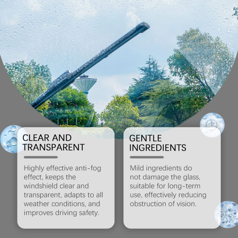 Car Windshield Cleaner: Fast-Acting Rain Protection & Stain Removal Coating - Image 3