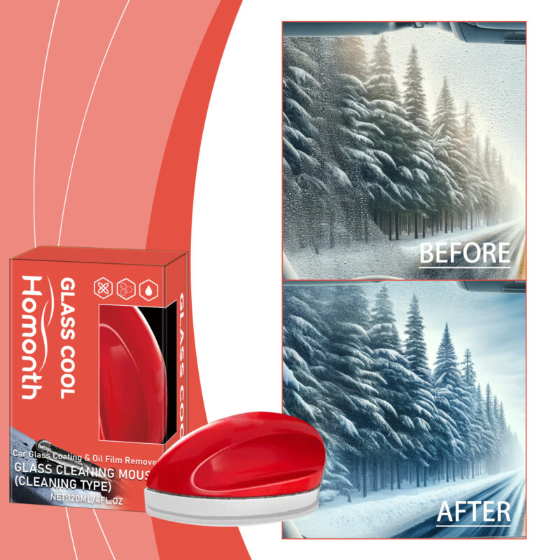 Car Windshield Cleaner: Oil Film Remover, Fast-Acting Protective Formula - Image 2