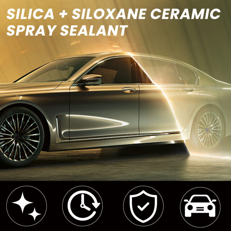 Ceramic Spray Sealant: Multi-Purpose Car Paint Protection & Cleaning, Surface-Safe Formula - Image 4