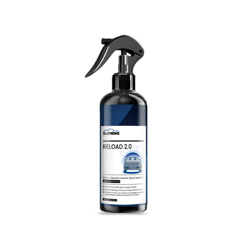 Ceramic spray sealant for car paint protection and multi-purpose cleaning