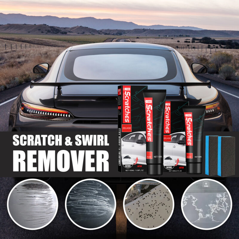 EELHOE Car Scratch Remover | Multi-Purpose Paint Cleaning Wax, Protective Formula - Image 4