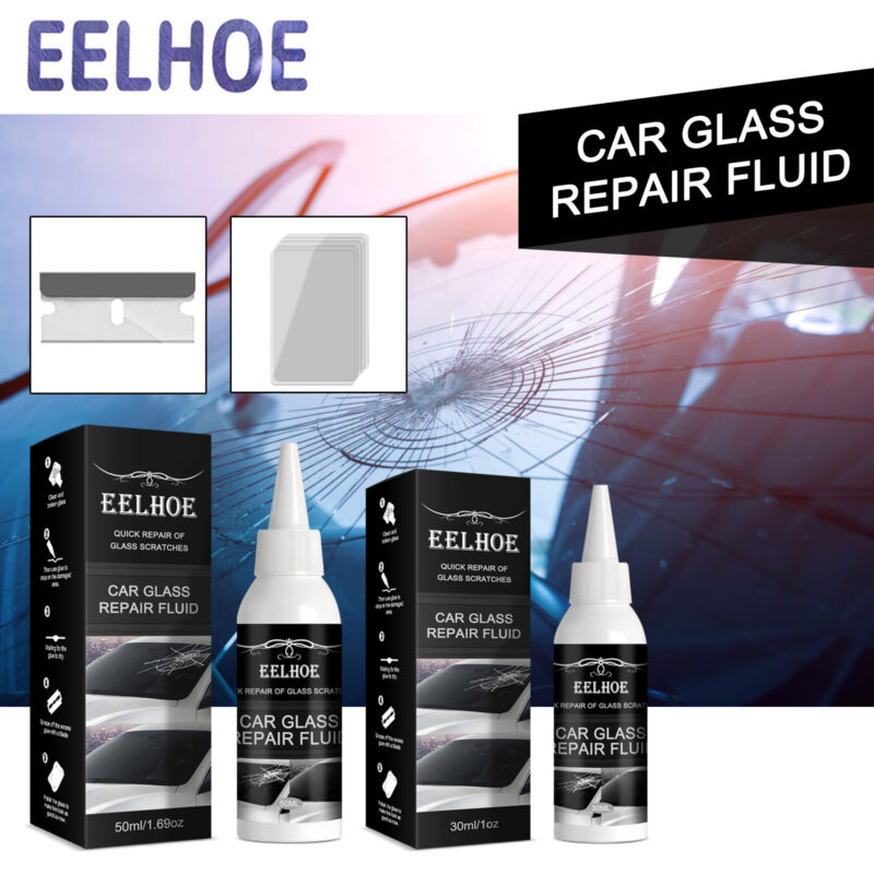 EELHOE Fast-Acting Windshield Crack Repair Adhesive – Car Glass, Strong Bond - Image 2
