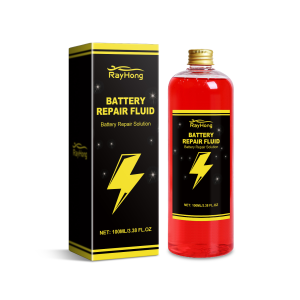 Fast-acting car battery repair solution for quick corrosion removal