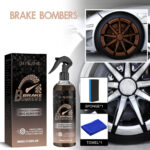 Fast-acting car brake cleaner rust remover for wheel hubs protective formula