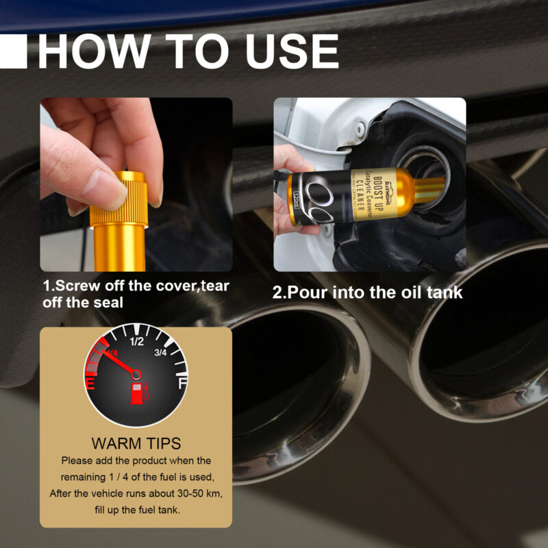 Fast-Acting Car Catalytic Cleaner | Engine Carbon Remover, Safe Fuel System Cleaner - Image 5