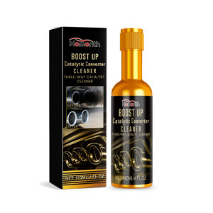 Fast-acting car catalytic cleaner for exhaust carbon removal