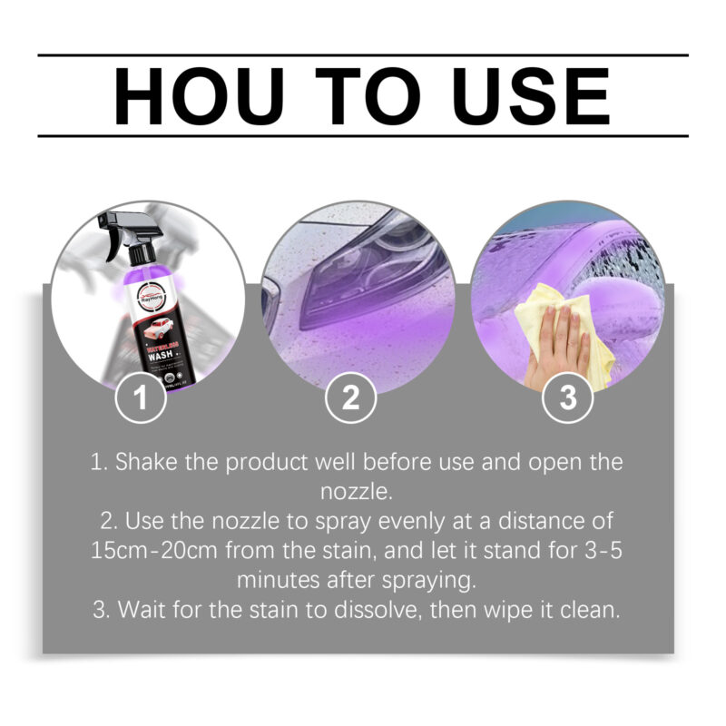 Fast-Acting Car Cleaner & Tire Brightener – Multi-Purpose, Surface-Safe Formula - Image 6