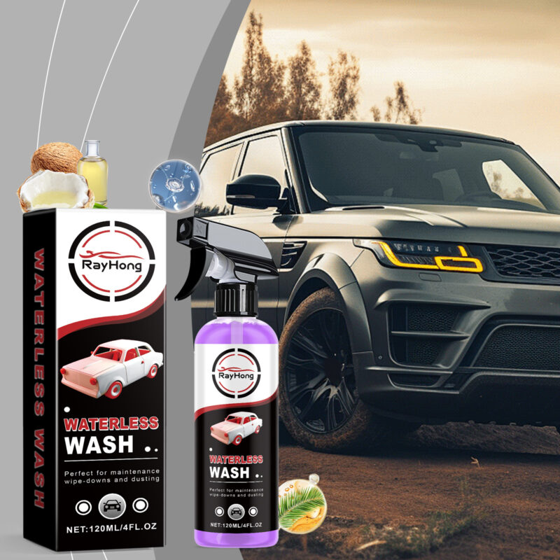 Fast-Acting Car Cleaner & Tire Brightener – Multi-Purpose, Surface-Safe Formula - Image 2