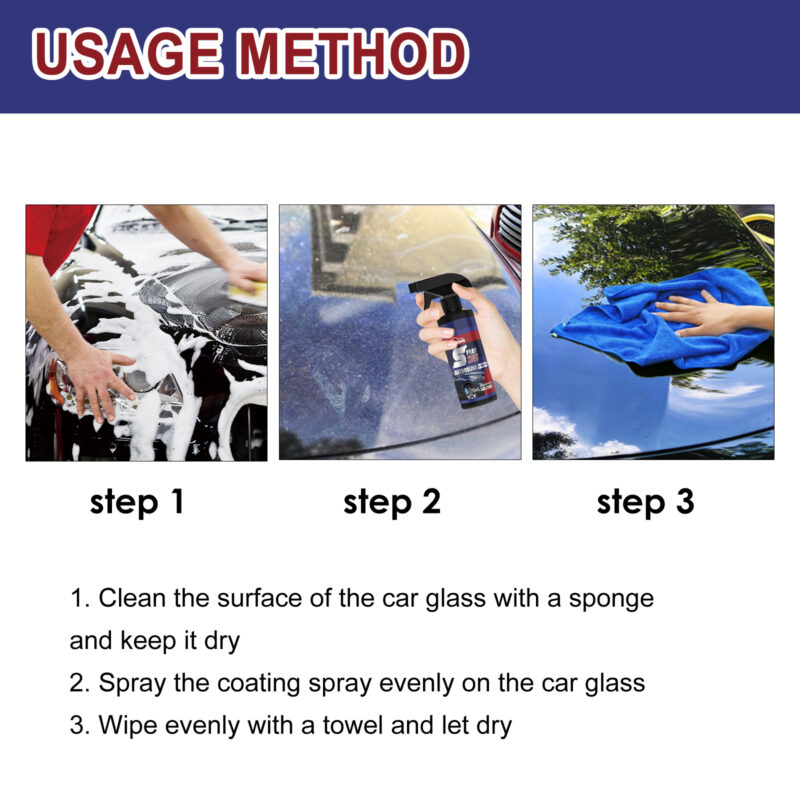 Fast-Acting Car Coating Spray – Surface-Safe, Decontamination & Protective Formula - Image 6