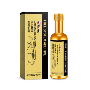 Fast-acting car engine carbon cleaner for quick buildup removal