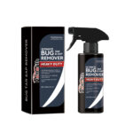 Fast-acting car exterior cleaner spray for quick surface decontamination