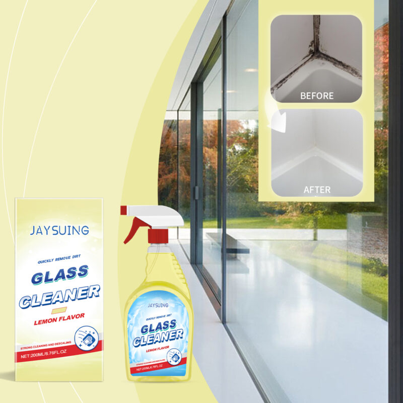 Fast-Acting Car Glass Cleaner – Rust Remover, Surface-Safe Lemon Formula - Image 2