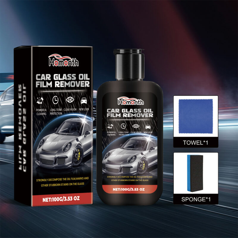 Fast-Acting Car Glass Cleaner: Waterproof Windshield Coating, Safe Surface Formula - Image 2